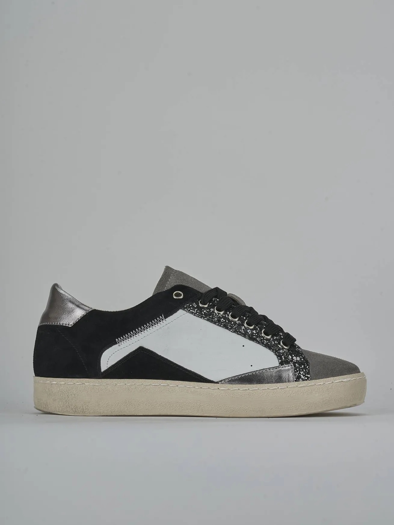 Sneakers pelle bianco