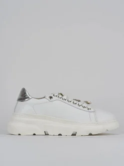 Sneakers pelle bianco