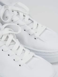Sneakers pelle bianco