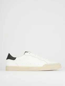 Sneakers pelle bianco