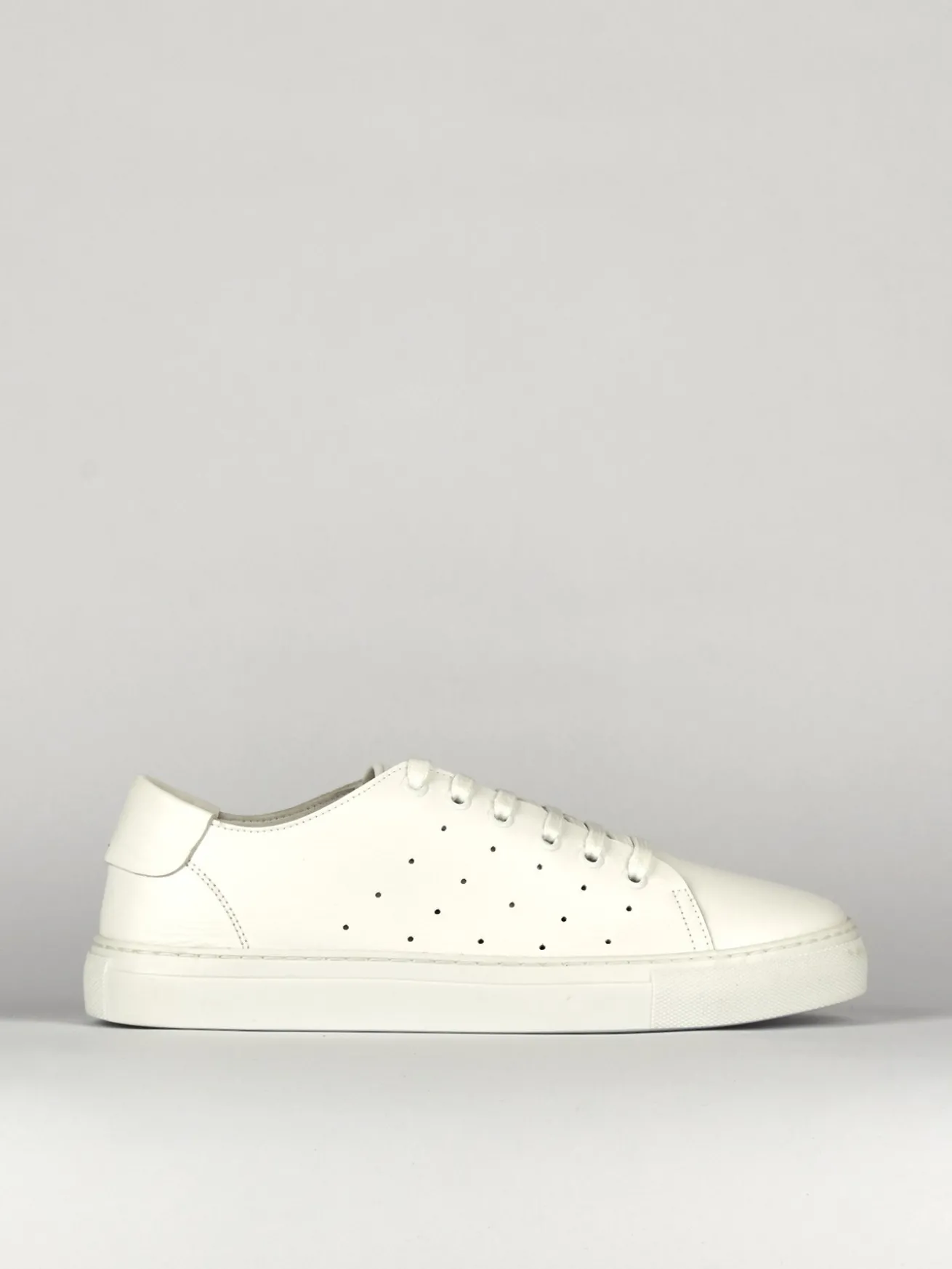 Sneakers pelle bianco
