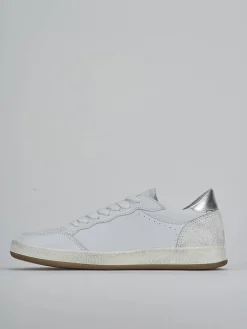 Sneakers pelle bianco