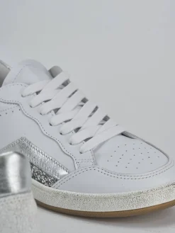 Sneakers pelle bianco