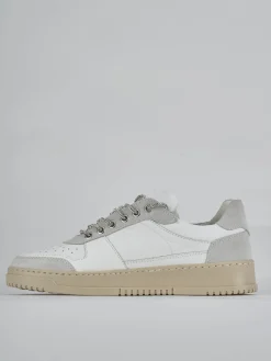 Sneakers pelle bianco