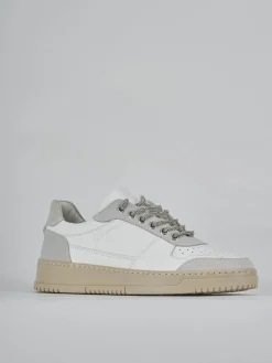 Sneakers pelle bianco