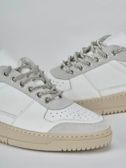 Sneakers pelle bianco