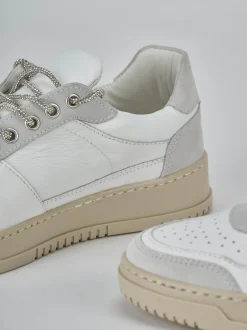 Sneakers pelle bianco