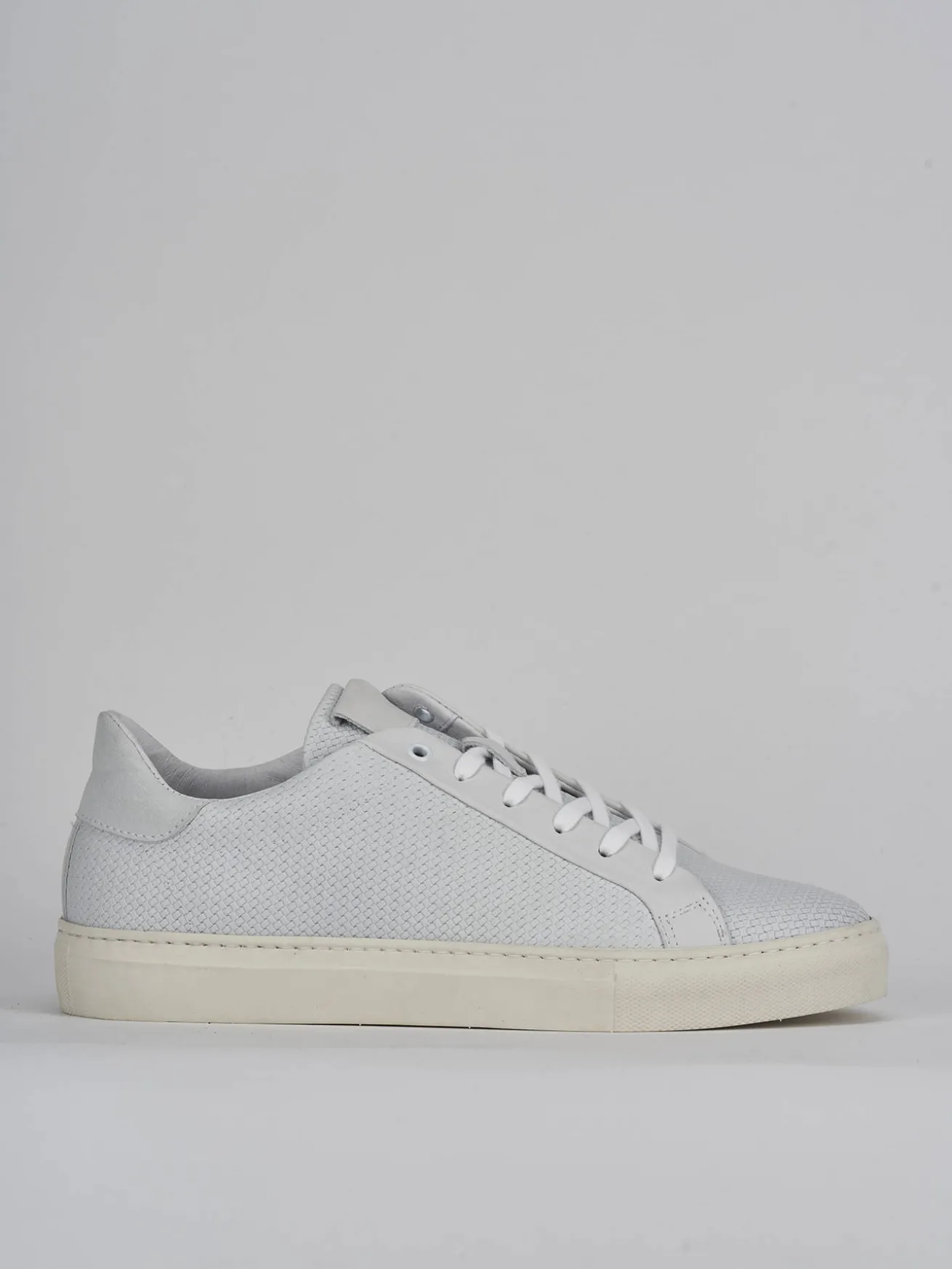 Sneakers pelle bianco