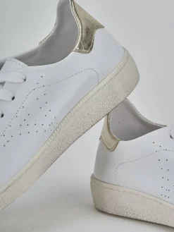 Sneakers pelle bianco