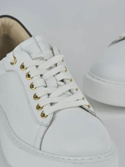 Sneakers pelle bianco
