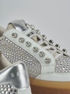 Sneakers pelle bianco