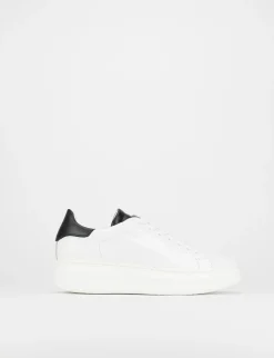 Sneakers pelle bianco