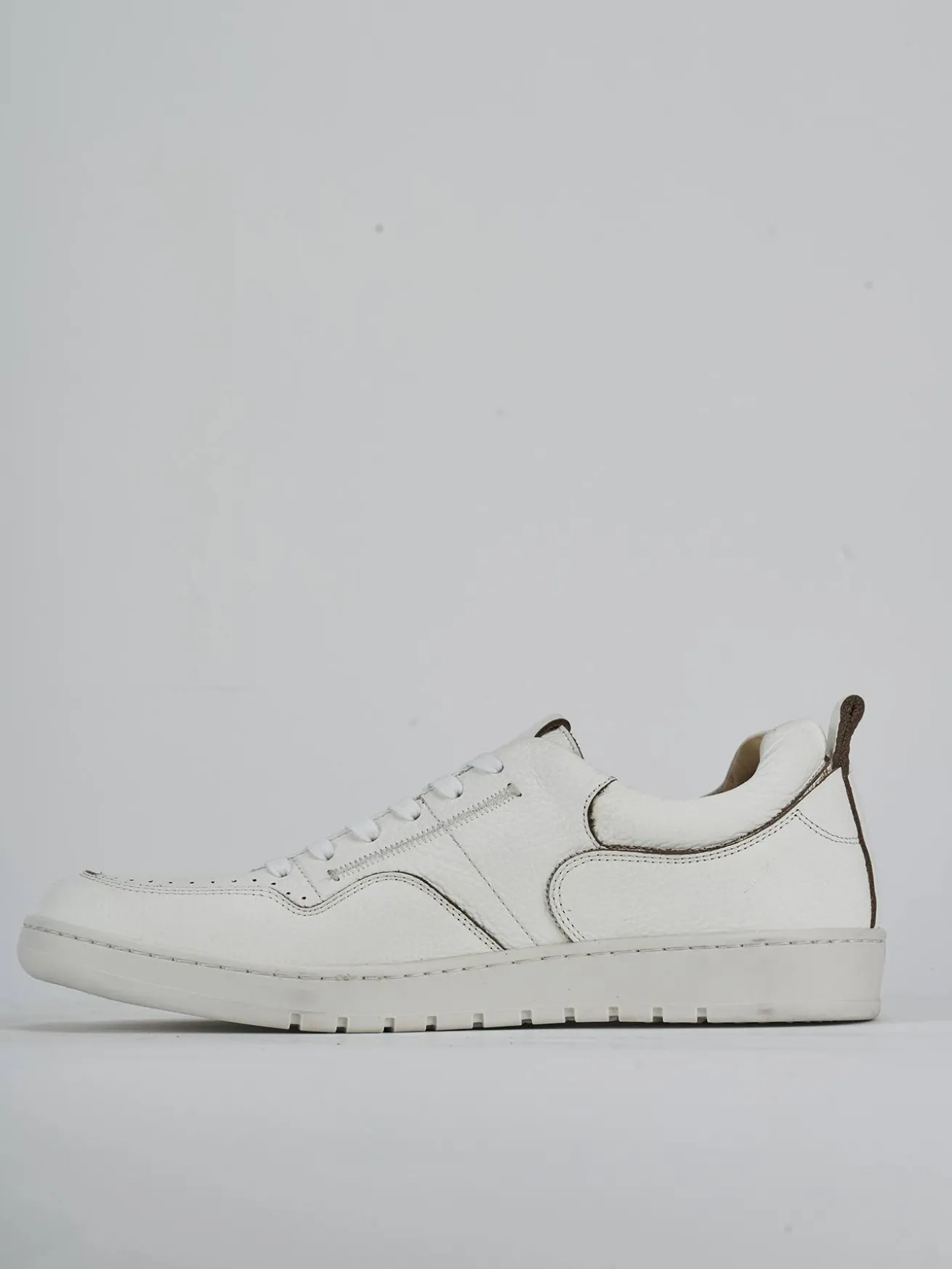 Sneakers pelle bianco