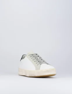 Sneakers pelle bianco
