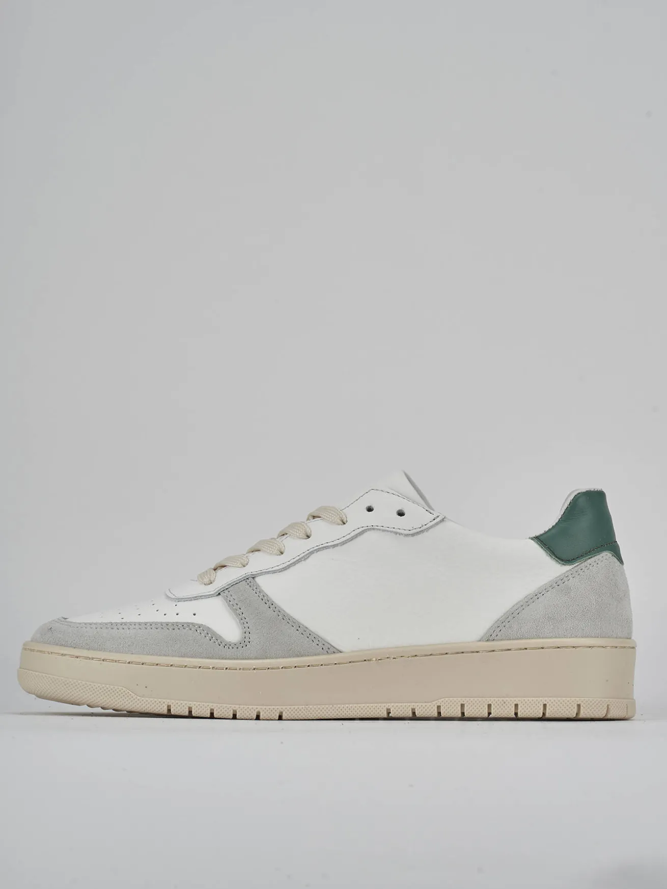 Sneakers pelle bianco