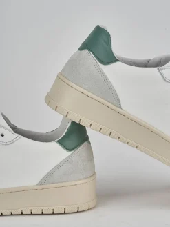 Sneakers pelle bianco