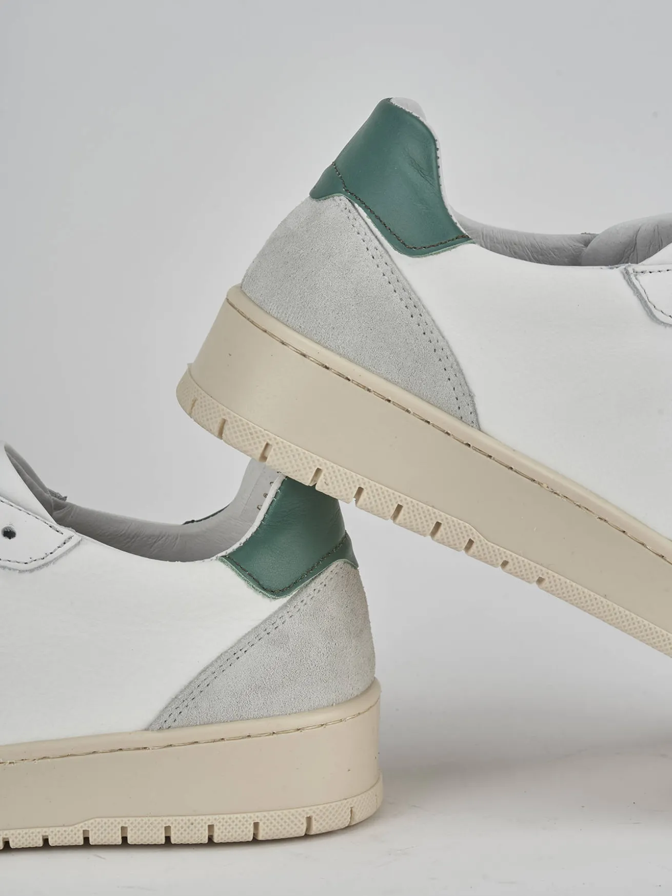 Sneakers pelle bianco