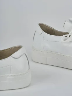 Sneakers pelle bianco