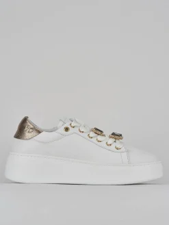 Sneakers pelle bianco