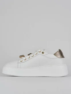 Sneakers pelle bianco