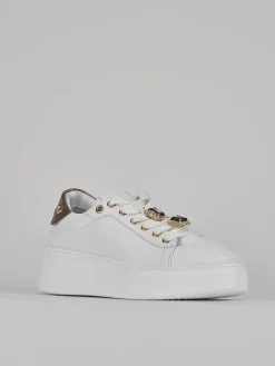 Sneakers pelle bianco