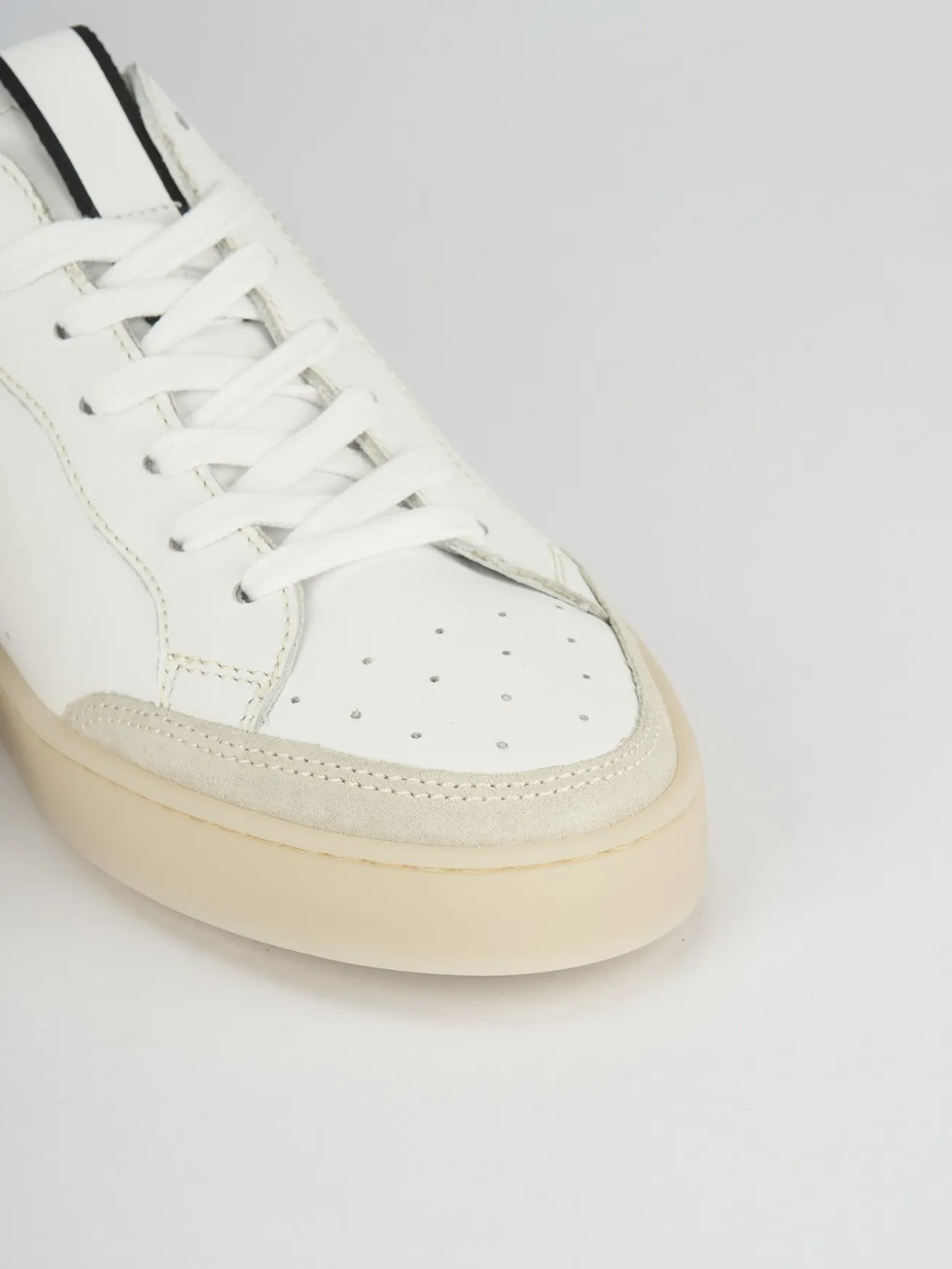 Sneakers pelle bianco