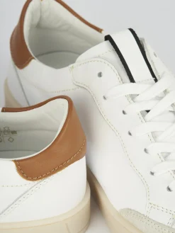 Sneakers pelle bianco