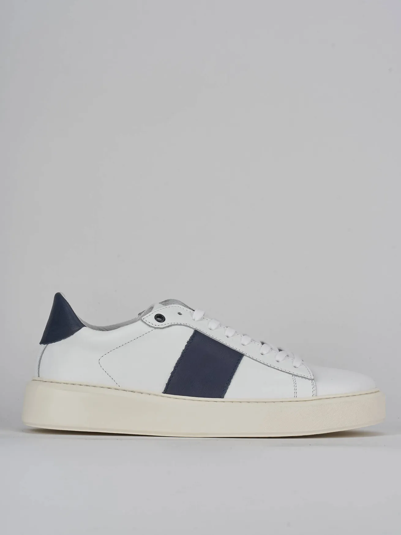 Sneakers pelle bianco