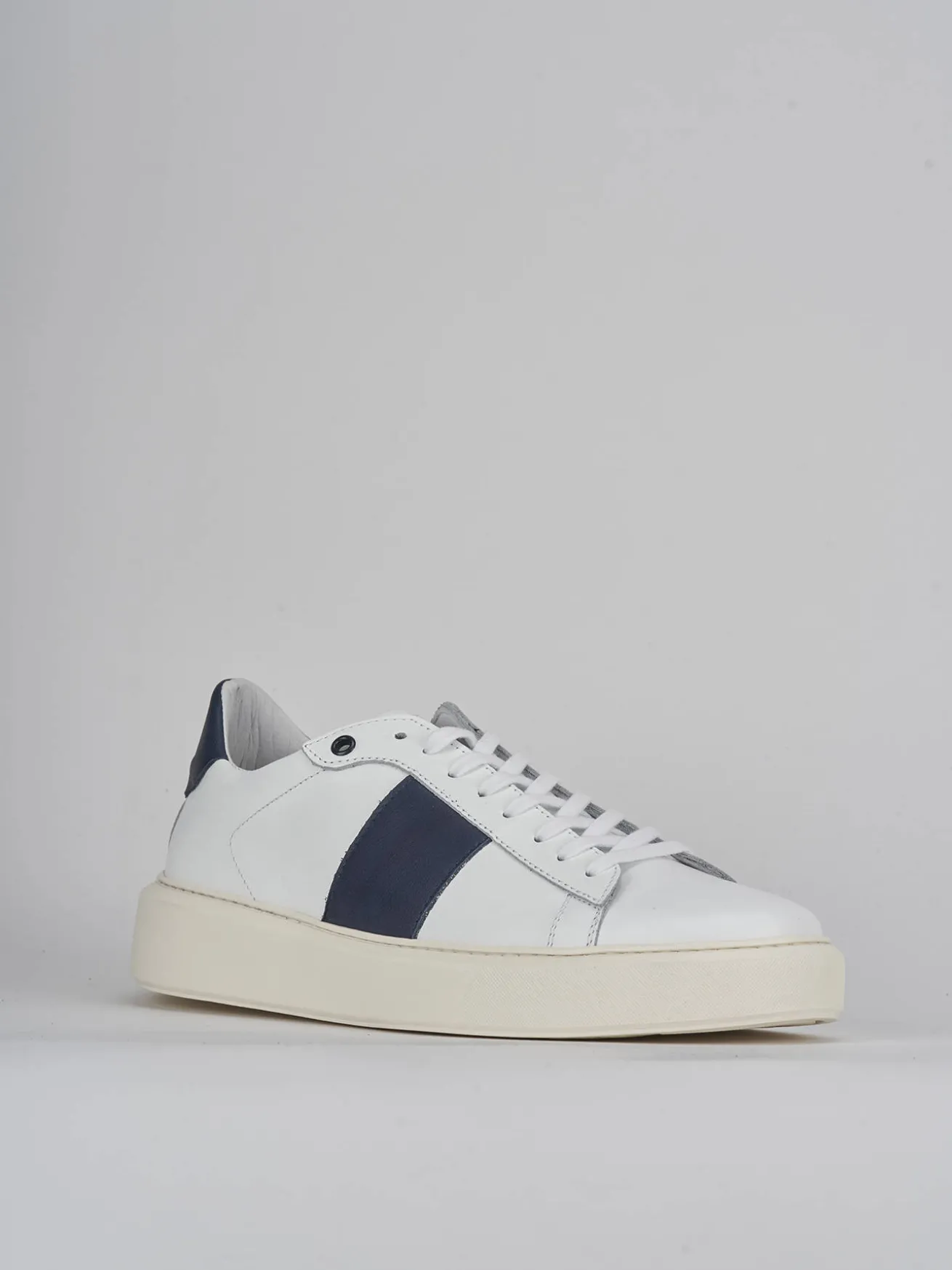 Sneakers pelle bianco
