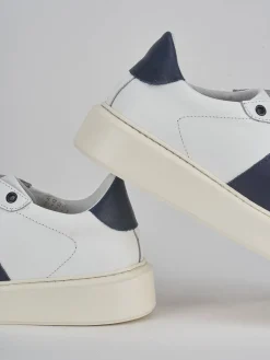 Sneakers pelle bianco