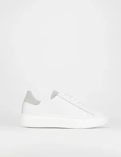 Sneakers pelle bianco