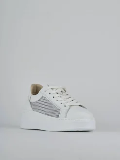 Sneakers pelle bianco