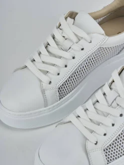 Sneakers pelle bianco