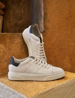 Sneakers pelle bianco