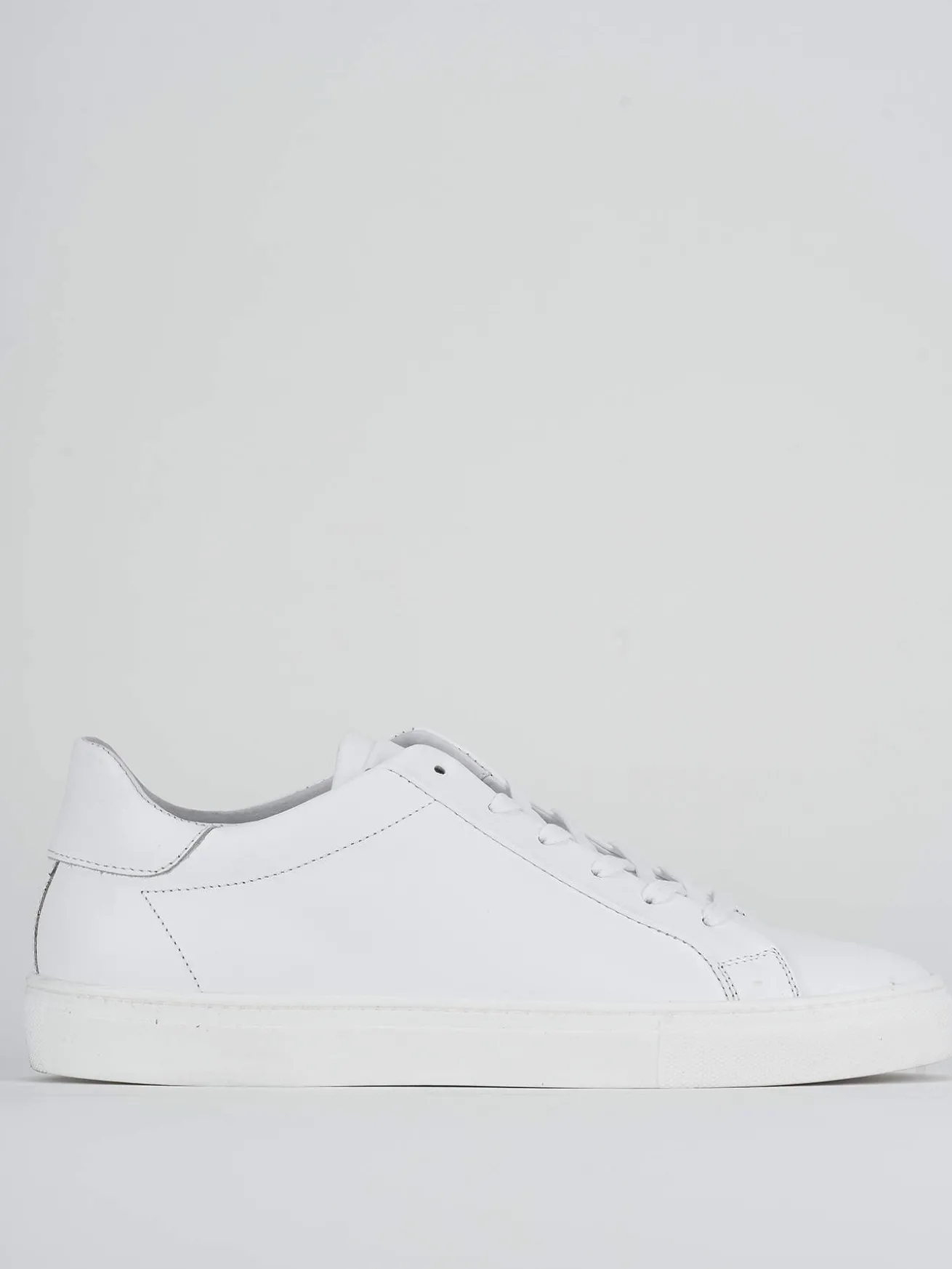 Sneakers pelle bianco