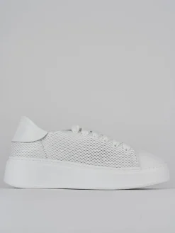 Sneakers pelle bianco