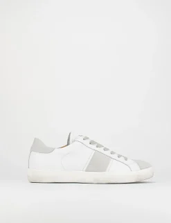 Sneakers pelle bianco