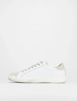 Sneakers pelle bianco