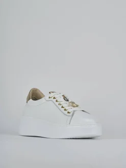 Sneakers pelle bianco