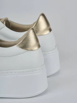 Sneakers pelle bianco