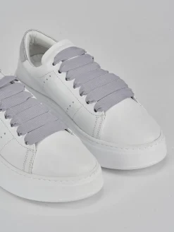 Sneakers pelle bianco