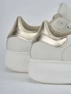Sneakers pelle bianco