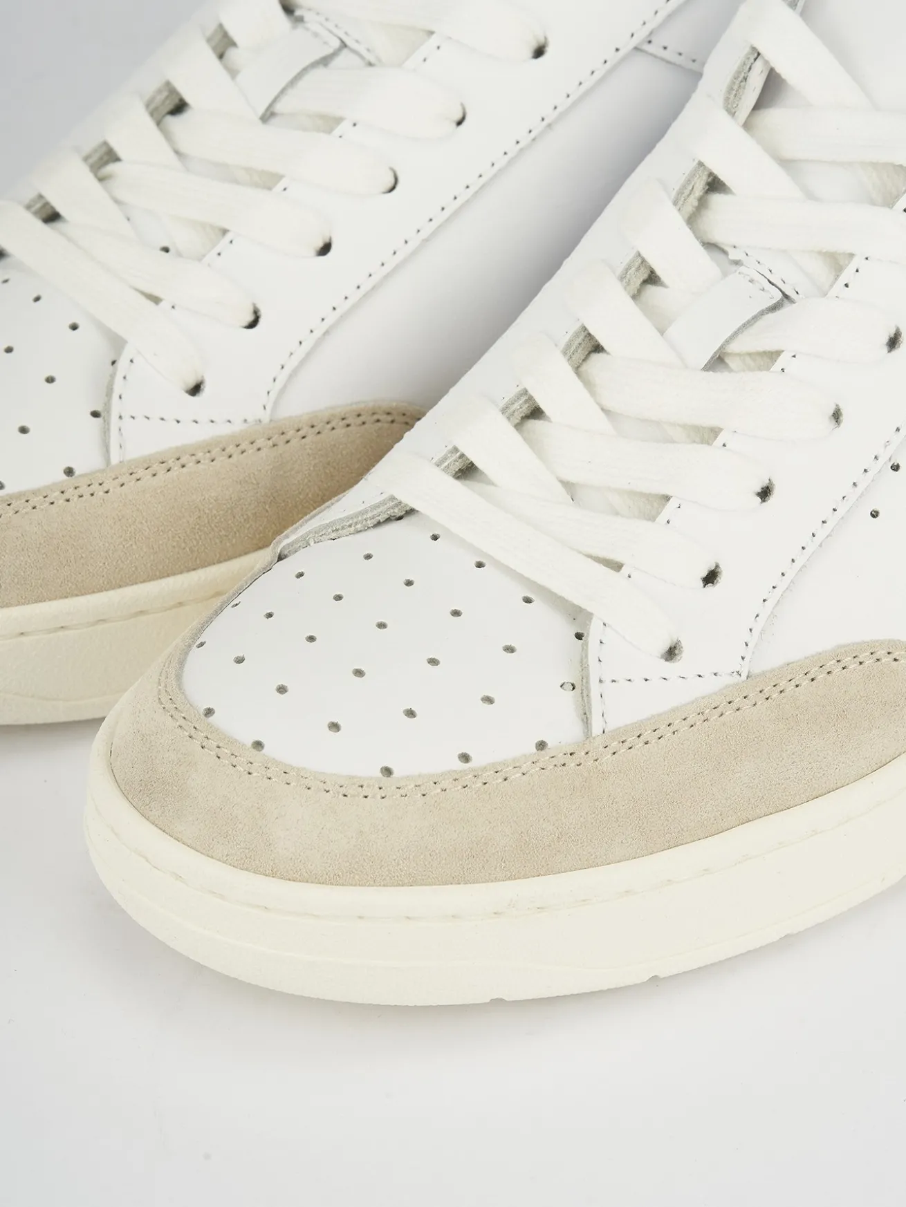 Sneakers pelle bianco
