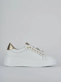 Sneakers pelle bianco