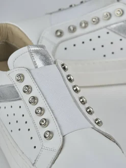 Sneakers pelle bianco