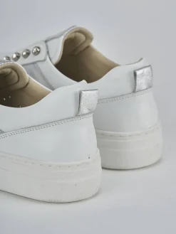 Sneakers pelle bianco