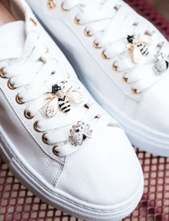 Sneakers pelle bianco