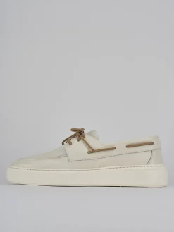 Sneakers pelle bianco