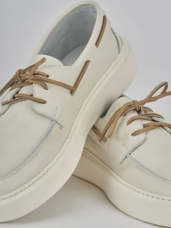 Sneakers pelle bianco