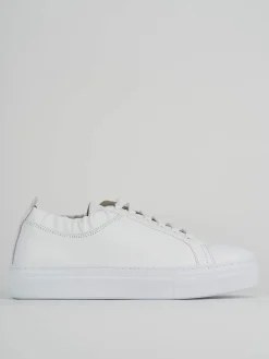 Sneakers pelle bianco